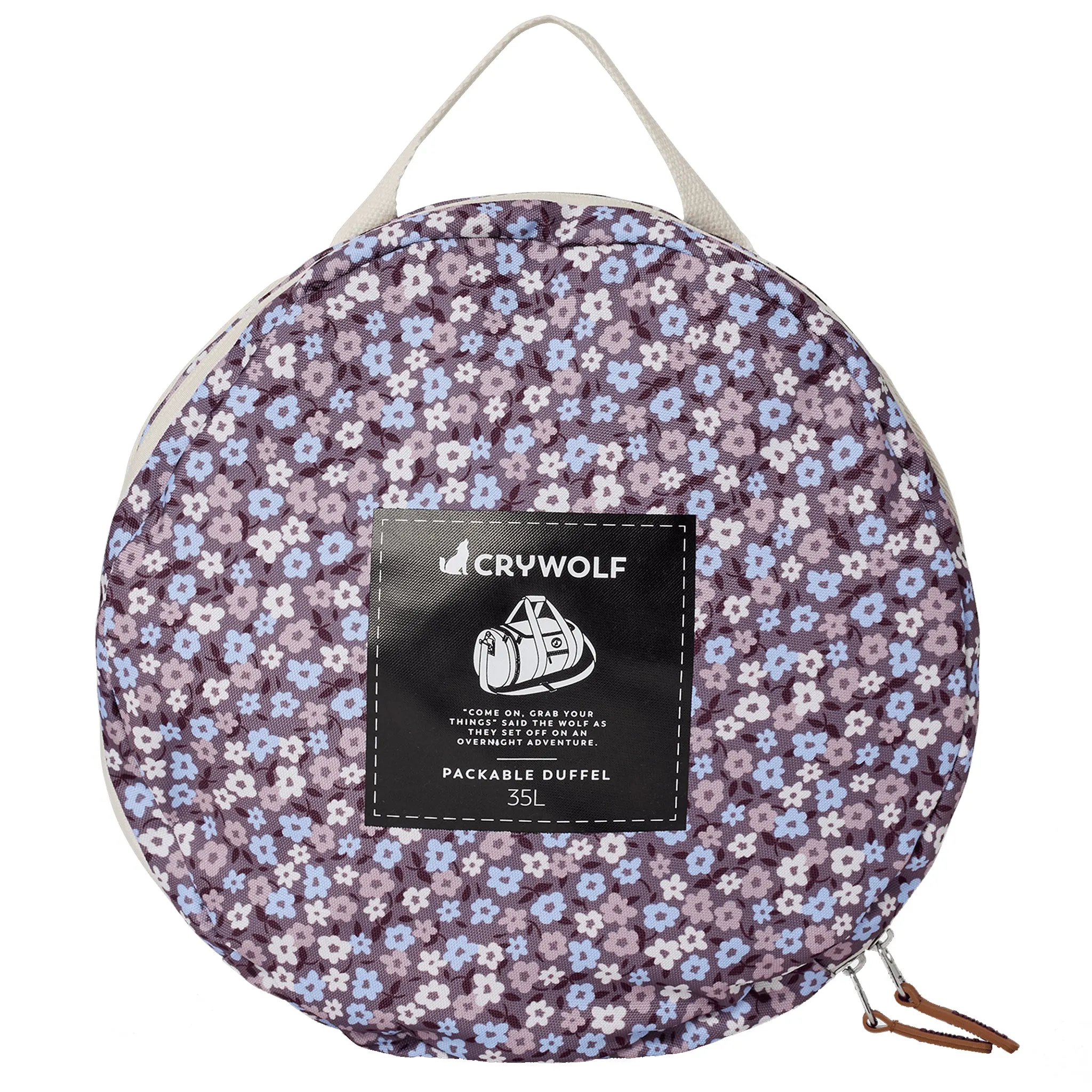 Crywolf Packable Duffel Bag - Flower Fields