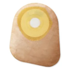 Hollister 82100 Premier 1-Piece Closed-End Pouch With Integrated AF300 Filter, Cut-To-Fit Flat Softflex Skin Barrier And Two Sided Comfortwear Panel 5/8" To 2-1/8" Stoma Opening, 7" L, Mini, Beige, Without Tape Border, Disposable