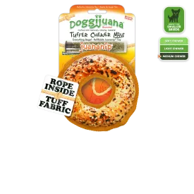 Tuffer Chewer Mini Refillable Everything Bagel Toy